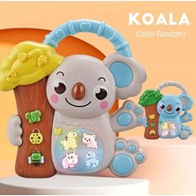 Scntoys Sesli Işıklı Müzikli Koala Bebek Piyanosu - Müzikli Işıklı Bebek Piano Eğitici Eğitici Oyuncak