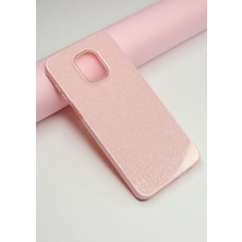 FoxPower Xiaomi Redmi Note 9 Pro Kılıf Simli Parlak Lüx Slikon Kapak