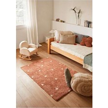 Lorena Canals Mini Dot Dikdörtgen Halı 150X100 cm Çok Renkli Pamuklu Tasarım ile Şık Görünüm