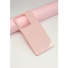 FoxPower Tecno Camon 20 / 20 Pro Uyumlu Kılıf Simli Parlak Lüx Slikon Kapak