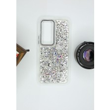 FoxPower Xiaomi Redmi Note 12 Pro 4g Kılıf Kelebek Desenli Parlak Simli Kapak