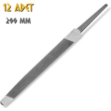 Sgs Üçgen Eğe Regular Kalın Dişli 8" - 200 Mm. - 12 Adet