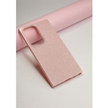 FoxPower Samsung Galaxy S24 Ultra Kılıf Simli Parlak Lüx Slikon Kapak