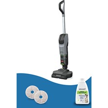 Bissell Spinwave + Vac Pet Select Kablosuz Vakumlu Zemin Silme Makinesi