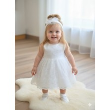 Laura Baby Kız Bebek Doğum Günü/mevlüt/özel Gün/parti Elbise Seti