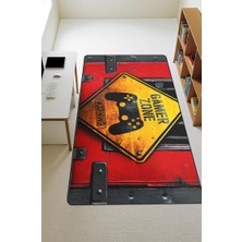 Dolce Mariee  Parlak Kadife Kumaş Dijital Baskı Dot Kaymaz Tabanlı Çocuk ve Genç Odası Halısı H0513