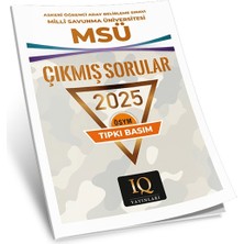 IQ Yayınları Ösym Tıpkı Basım Çıkmış Sorular Msü 2025
