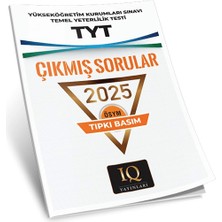 IQ Yayınları Ösym Tıpkı Basım Çıkmış Sorular Tyt 2025