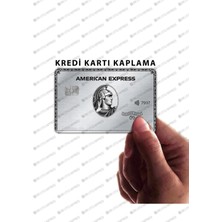 One Little Happiness American Express Silver Kredi Kartı & Akbil Sticker Kaplama