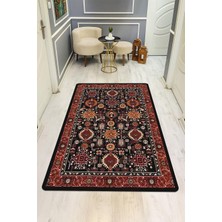 Dolce Mariee Vintage Desen Dijital Baskı Kaymaz Taban Halı H1049