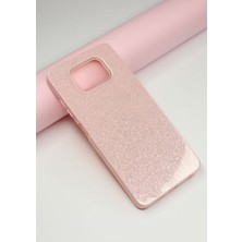 FoxPower Poco X3 Kılıf Simli Parlak Lüx Slikon Kapak