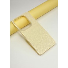 FoxPower Infinix Hot 40 Pro Kılıf Simli Parlak Lüx Slikon Kapak