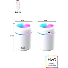 Zoli Ultrasonik Ev Araba Hava Nemlendirici ve Ortam Koku Cihazı 300ML