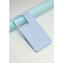 FoxPower Tecno Camon 20 / 20 Pro Uyumlu Kılıf Simli Parlak Lüx Slikon Kapak