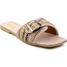 MGN Revin Bej Cilt Terlik