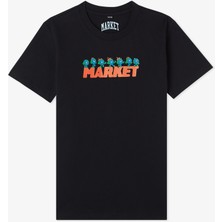 Market Fire Frolic Çocuk Siyah T-Shirt.blk