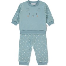 Bebetto Iki Ip Sweat 2li Takım (Teddy) Petrol Yeşil