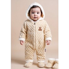 Tuabella Wellsoft Panduflu Kışlık 2'li Tulum Bebek Takımı