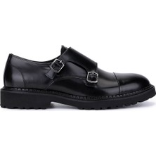 Tamer Tanca Erkek Hakiki Deri Klasik Ayakkabı 1170 495 Erk Ayk SK25-26 Syh Mat Acma