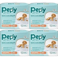 Pepy Evcil Hayvan Tuvalet Eğitim Pedi 60 x 90 cm 120 Adet Kaydırmaz Yapışkanlı Kullanım Amacı