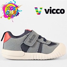 Kids Club Shoes Vicco Nina Ilk Adım Bebek Ortopedik Çocuk Spor Ayakkabı Lacivert