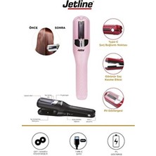 Jetline Saç Kırığı Kırık Alma Makinesi Profosyonel Seri Şarjlı Kablosuz Teknoloji