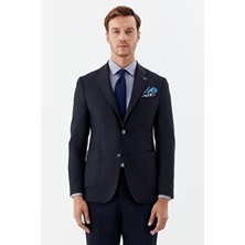 Sabri Özel Mono Yaka Erkek Ceket Siyah