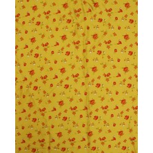 Sardo Kumaş Çiçek Desenli Dijital Baskılı Şifon Saten Kumaş / En 1,50 cm - Elbise , Perde ve Kırlent