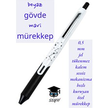 0,5 mm Jel Tükenmez Kalem Akıcı Hızlı Kuruyan Mürekkep Writech Amerikan Marka Sessiz Kalem