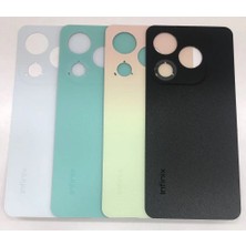 Yedcom İnfinix Smart 8 Siyah Arka Kapak Batarya Kapağı Pil Kapağı
