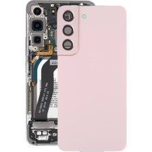 Yedcom Samsung S22 PLUS Gold Uyumlu Arka Kapak Batarya Kapağı Pil Kapağı