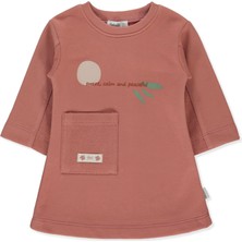 Bebetto Üç Ip Elbise (Feel) Nar Çiçeği