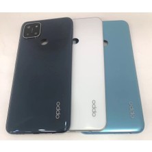 Yedcom Oppo A15S Beyaz Arka Kapak Batarya Kapağı Pil Kapağı