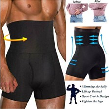 Forever More Bel Inceltici ve Sıkılaştırıcı Erkek Boxer Korse Siyah Renk