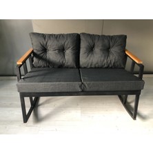 2'li Sallanan Sandalye Tv Koltuğu Kafe-Balkon-Mutfak-Berjer-Ofis Sallanır Çiftli Koltuk