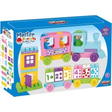 03 605 Blok Rakamlı Tren -Nessiworld Oyuncak