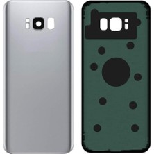 Yedcom Samsung S8 Gri Uyumlu Arka Kapak Batarya Kapağı Pil Kapağı