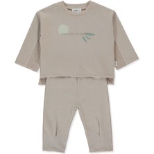 Bebetto Üç Ip Sweat 2li Takım (Feel) Bej