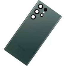 Yedcom Samsung S22 ULTRA Yeşil Uyumlu Arka Kapak Batarya Kapağı Pil Kapağı