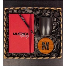  kişiye özel tasarım hediye kutusu 110698 (kırmızı)