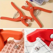 WİderMarkt Plastik Çıtçıt Pensesi - Kıyafet, Bebek Önlüğü, Gömlek ve Tekstil Ürünleri Için Çıtçıt Takma Aleti