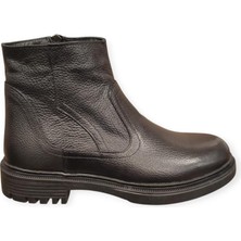 James Franco M139 Kürklü Yumuşak Kauçuk Taban Deri Erkek Bot