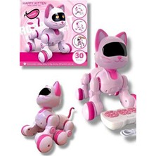 Saze Uzaktan Kumandalı 30 Fonksiyon Akıllı Interaktif Öğretici Robot Oyuncak Kedi