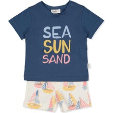 Bebetto Süprem Şort 2li Takım (Sea And Sun) Indigo
