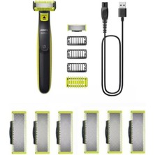 Philips QP-2824-10 One Blade Yüz ve Vücut Şekillendirici Hibrıt Traş Makinesi