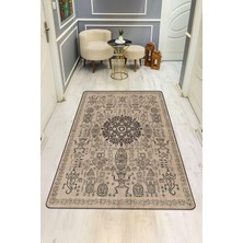 Dolce Mariee Modern Desenli Dijital Baskı Kaymaz Taban Halı H1091
