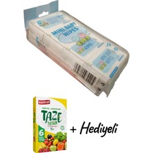 Kms Home Wickler Mini Baby Wipes Bebek Mini Islak Mendil 8'li x 8 Adet
