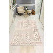 Dolce Mariee Modern Desenli Dijital Baskı Kaymaz Taban Halı H1121