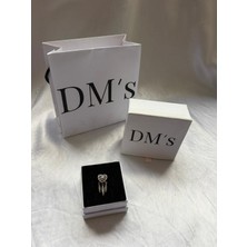 DMs Silver 3 Yaprak Düş Kapanı Gümüş Charm'ı