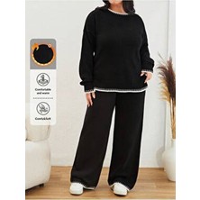 Efendix Büyük Beden Triko Takım